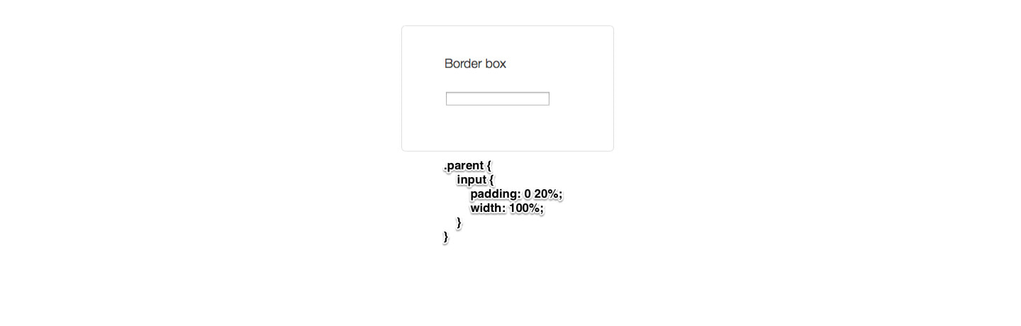 Border-box example