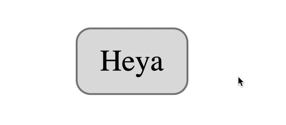 Changes background-color and color when user holds their left mouse button down on the button.