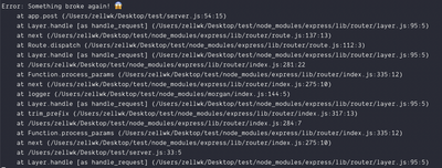 Handling Errors in Express | Zell Liew