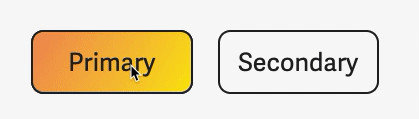 Hover over button. Background becomes orange-yellow gradient.