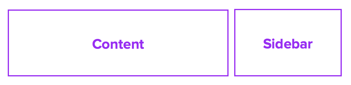 Basic Content - Sidebar Layout