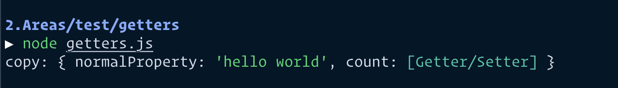 Copied all properties, including accessors.