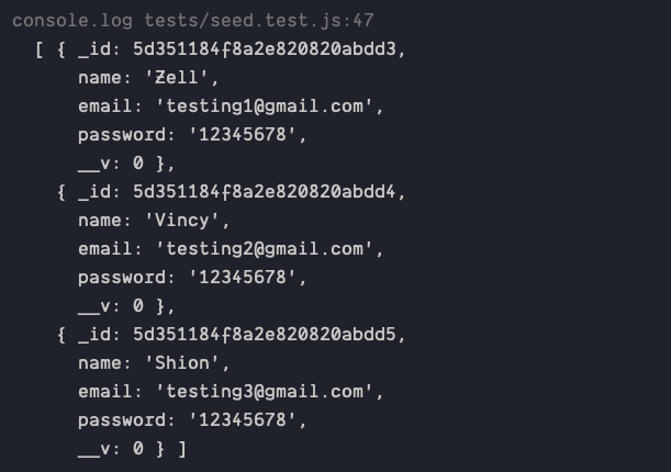 InsertMany does not run the save middleware.