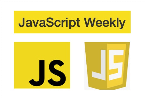 JavaScript logos made with yellow.
