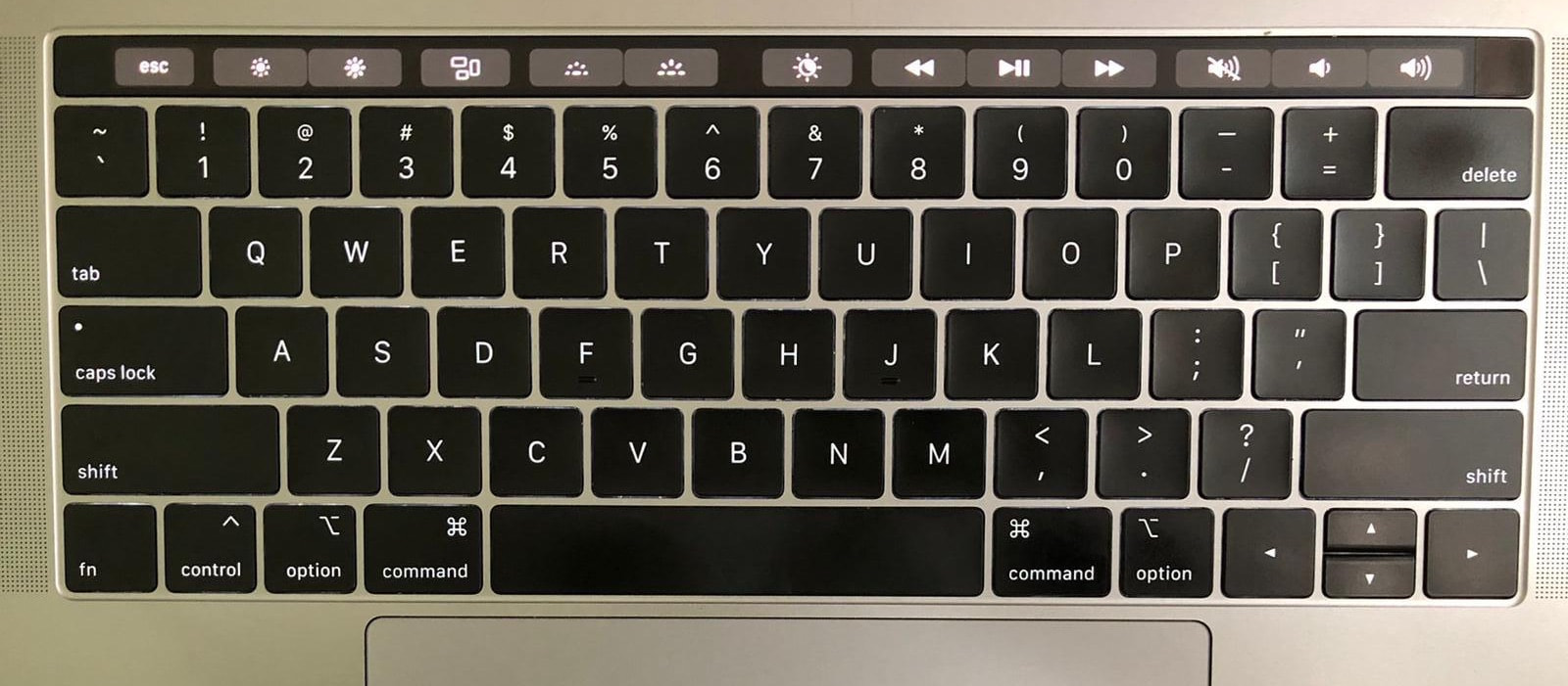 Mac keyboard.