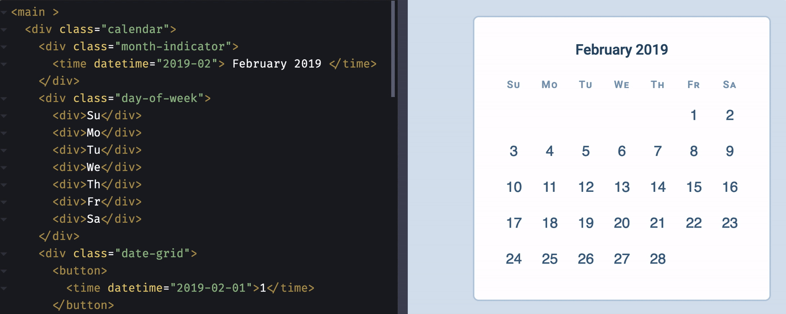 Switching between ltr and rtl.