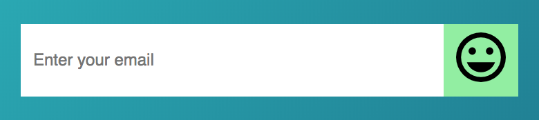 Adding a smiley icon as the to the submit button
