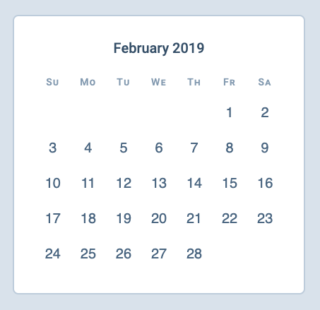 How build a calendar with CSS Grid | Zell Liew